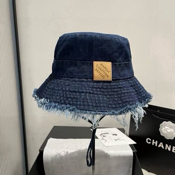 Unisex Loewe Denim Bucket Hat